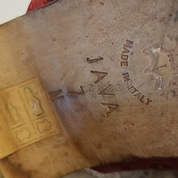 Brighton Java Leather Mules / Slides, Size 7 - Picture 10 of 11